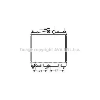 

Radiator NISSAN NOTE 06/MICRA 1.0-1.6 M 03 AVA QUALITY COOLIN