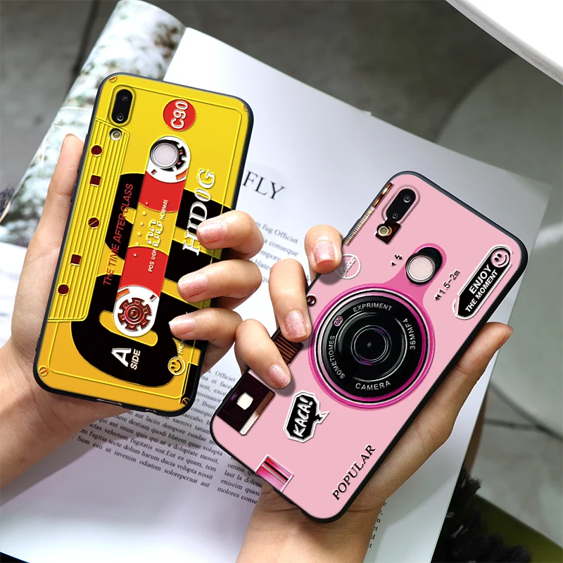 

3D Emboss Soft TPU Case For Huawei Mate 20 10 P30 P20 Lite Pro Cartoon Cute Cases For Huawei P Smart 2019 P8 P10 P9 Lite 2017