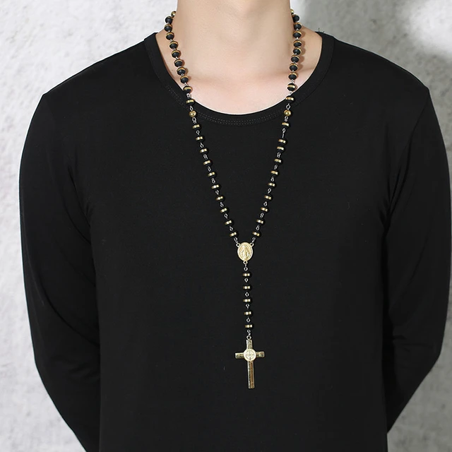 Top more than 127 silver rosary necklace mens latest - songngunhatanh ...