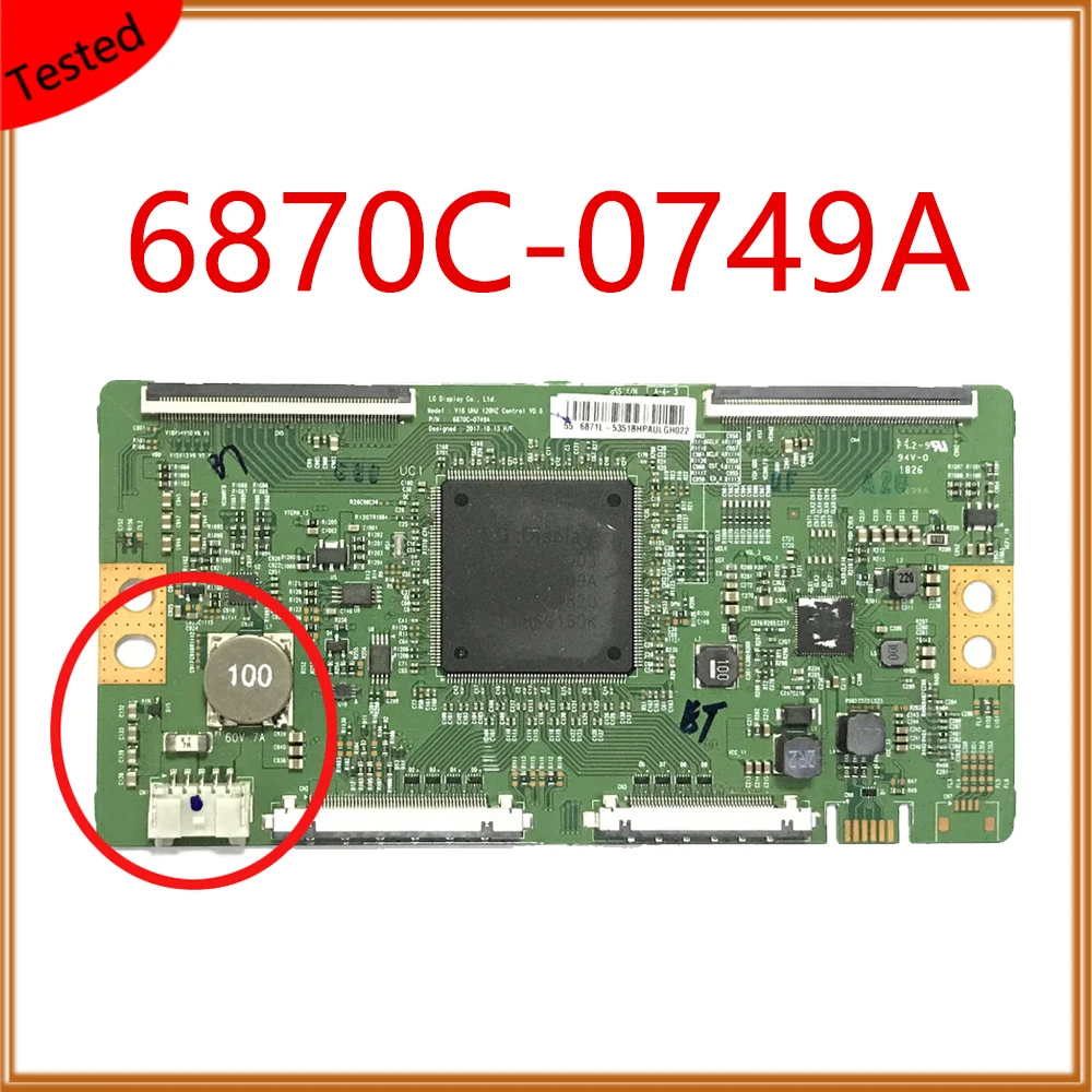 6870C 0749A T con плата для LG TV профессиональная тестовая ТВ Карта оборудование отображения Con 6870C0749A|Печатные платы|