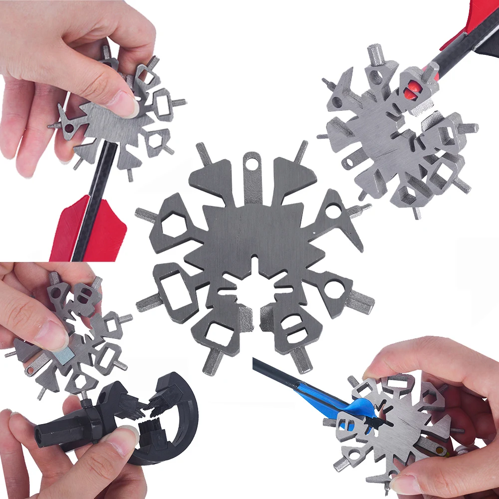 

Multifunctional Wrench Arrow Repair Tool Fletch Removing Gear Cleaner Nock Adjust Device Equipment for Archery Hunting Shooting