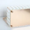 Crystal Tissue Box Home Hotel Car Removable Tissue Case Cosmetic Pen Holder Tools Desktop Storage Racks Decor Paper Towel Holder 6