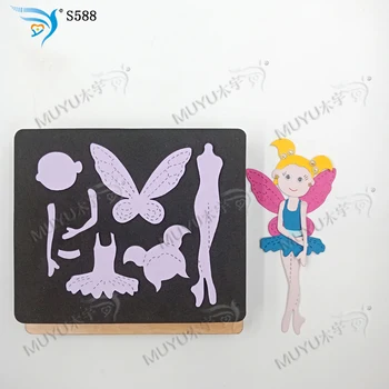 

Little Girl S588 Scrapbook Dies Muyu Wooden Mold Suitable For Market General Machines