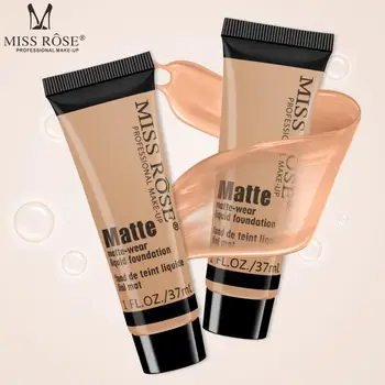 

2/1 Pcs Natural Concealer Nourishing Foundation Waterproof Durable Whitening Liquid Foundation Facial Cosmetics 37ml TSLM2