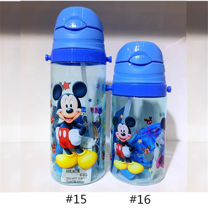 15-470ml 350 мл, 470 мл, Дисней, Холодное сердце, Эльза, мультяшная чашка для воды, прямая бутылка для напитков, летняя бутылка, чайник для школьников, портативная спортивная чашка для улицы - Color: 15-470ml