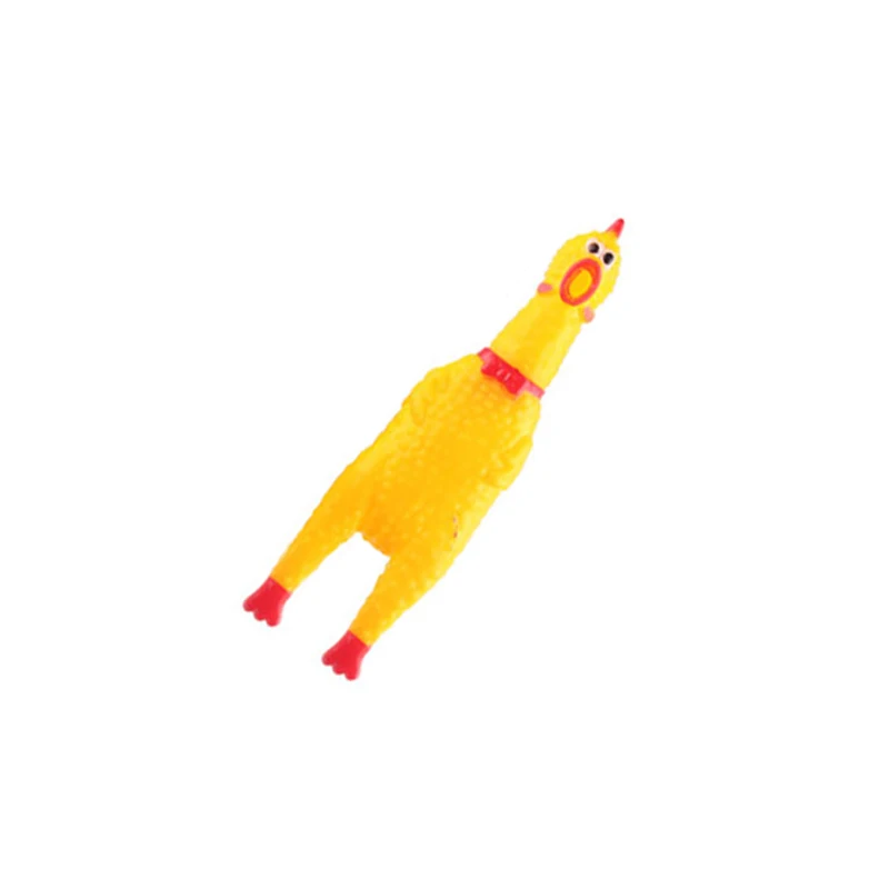 Screaming chicken s Шестерня для щенка, высокое качество, Стоматологические принадлежности для домашних животных, игрушки для домашних животных, кошки, десны, Прорезывание Зубов, прочные игрушки для собак, зубы для собак, резиновые, здоровые, 1 шт - Цвет: Screaming chicken s