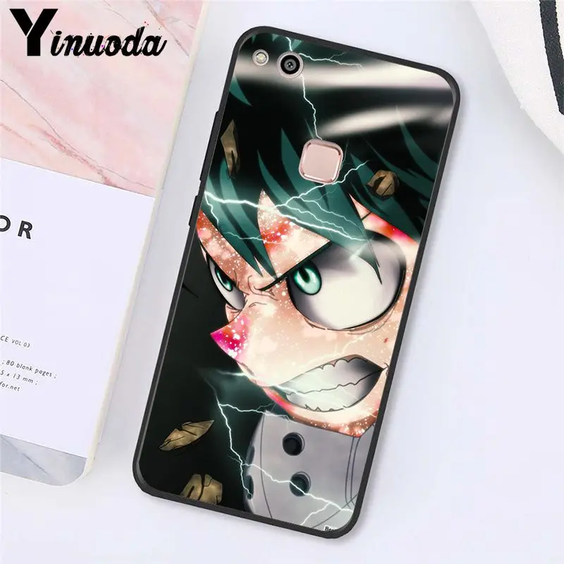 A6 Yinuoda с героями из мультфильма «Мой герой deku и bakugou чехол для телефона для Huawei Y5 II Y6 II Y5 Y6 Y7Prime Y9 - Цвет: A6