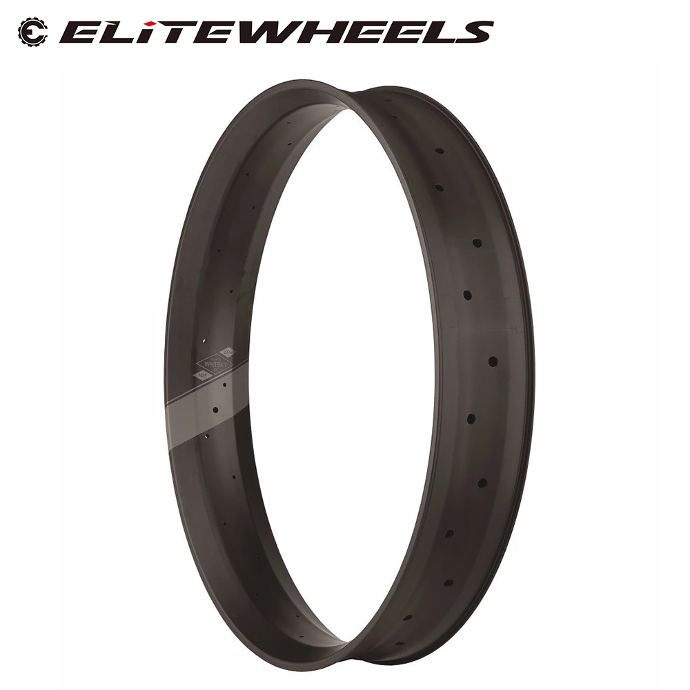 ELITEWHEELS 26er снег пляж велосипед Fatbike диски 65/80/90/100 мм ширина жир обод углеродное