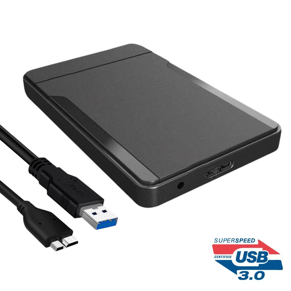 Carcasa para disco de 2,5 pulgadas, caja de disco móvil SATA SSD 2,5 USB 3,0/2,0 para Windows/Mac|Disco duro y cajas| - AliExpress