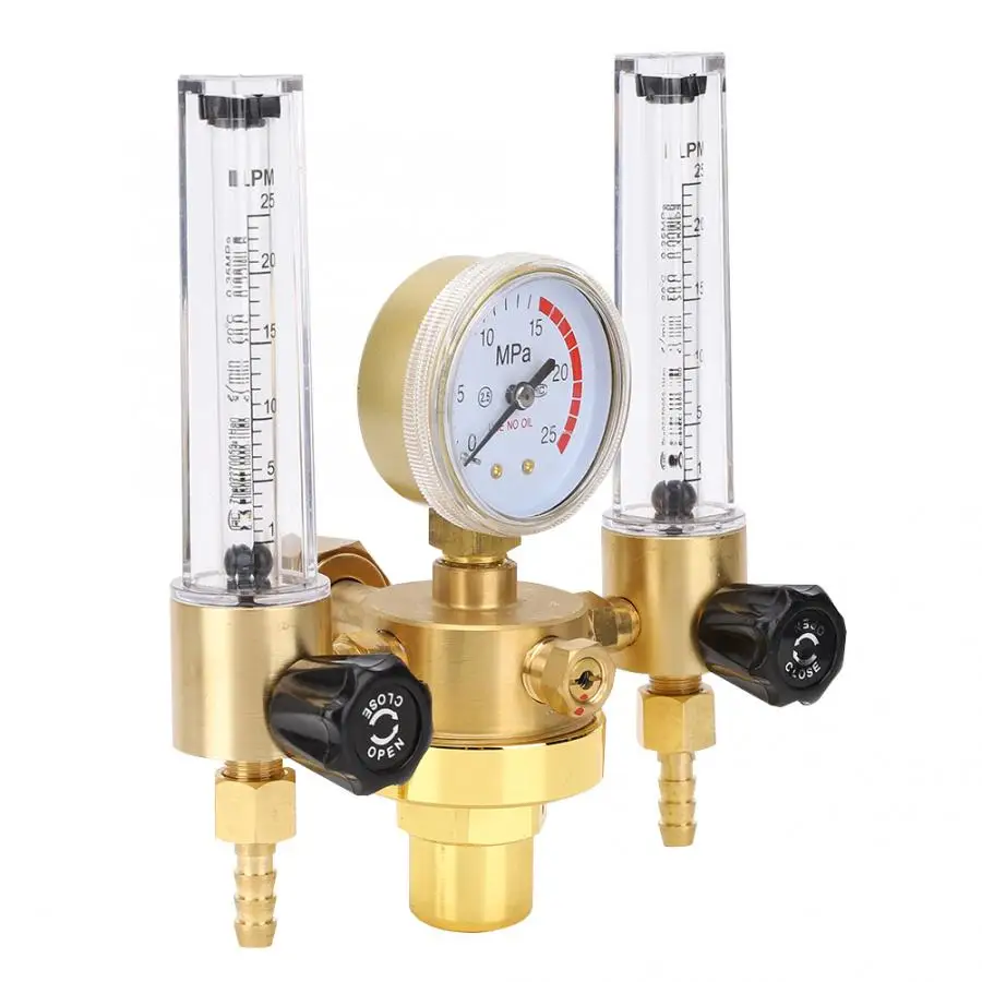 

Gas Pressure Reducer Argon Regulator G5/8 CGA580 for Welding Cutting WX-562