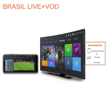 

Brazilian Portuguese LIVE VOD for android box and android mobile or android pc