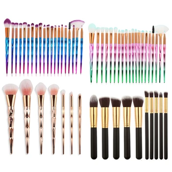 

Beauty Makeup Brushes Set For Foundation Powder Blush Eyeshadow Concealer Lip Eye Make Up Brush Cosmetics Tools Soft Brushes