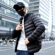 Зимний стиль Smart Fever Third gear регулируемое пальто модное мужское повседневное приталенное вельветовое хлопковое Стеганое пальто Detac