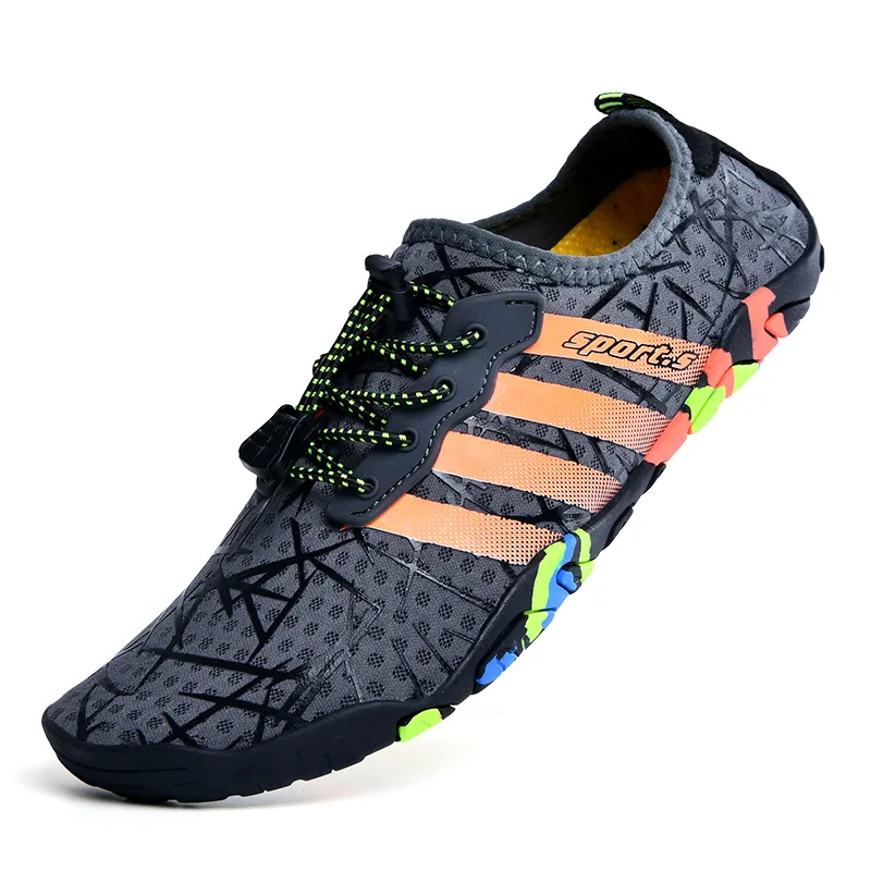

Summer New Swimming Beach Wading Shoes Snorkeling Stream Soft Bottom Non-Slip Wear-Resistant Quick-Dry Skin Touching Shoes