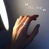 Fashion 925 Sterling Silver Large Rings For Women Girls Rings Joyas De Plata Bohemian Jewelry Wholesale ► Photo 2/4