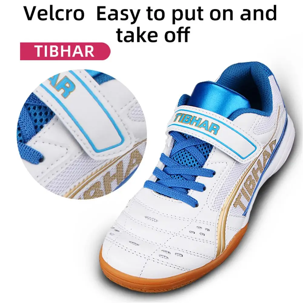 Tibhar Children Table Tennis Shoes For Kids Boy Girls Ping Pong Sport Sneakers