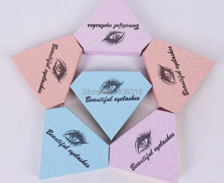 Custom Round Private Label Eyelash Packaging Case with Clear Window-DH1064