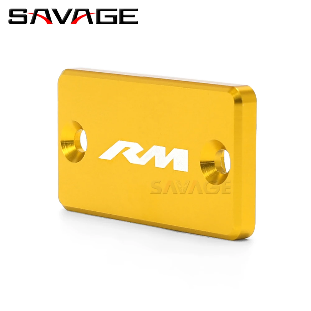 Motorcycle Front Brake Reservoir Cover For SUZUKI RM 80 85 125 250 1986-2019 RM80 RM85 RM125 Oil Fluid Cylinder Cap Accessories
