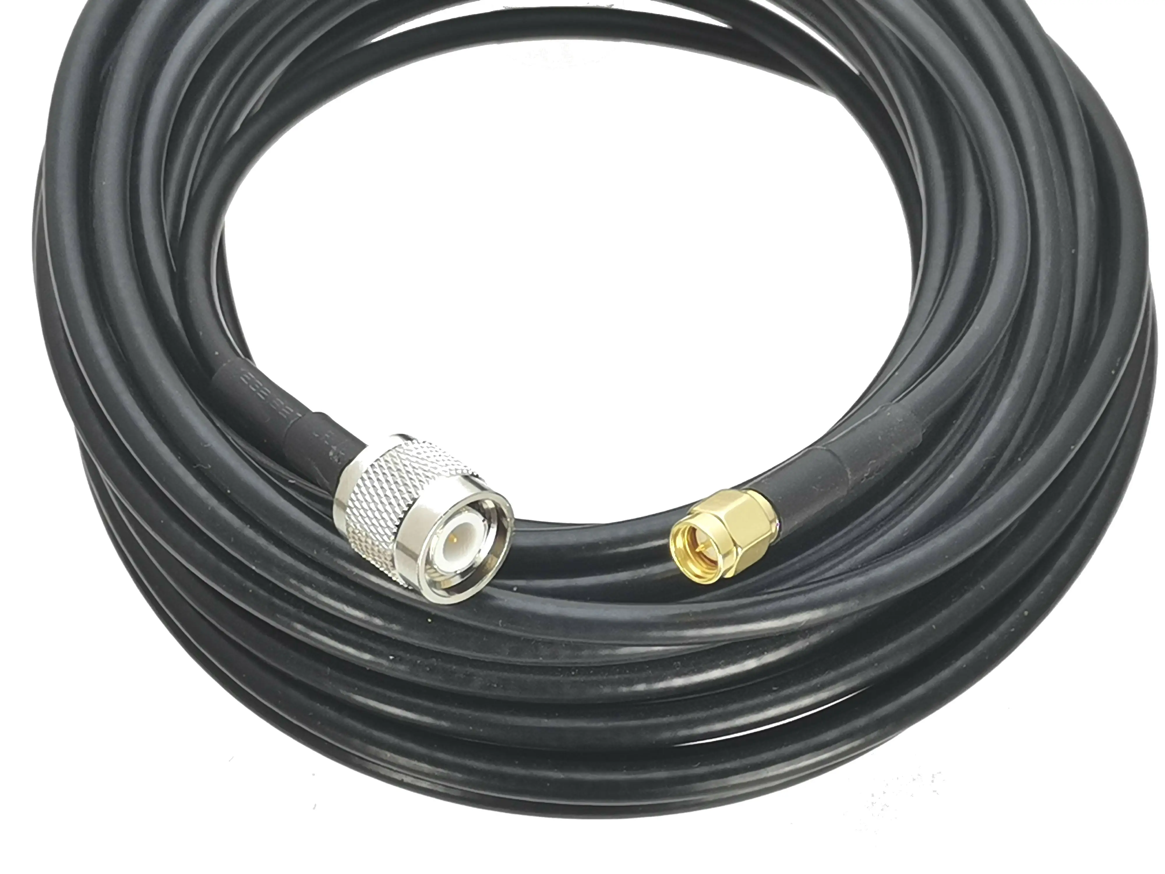 Description Picture 3 of itemRG58 TNC Male plug to SMA Male Plug Straight Connector RF Coaxial Jumper Pigtail Cable Wire Terminals 6inch~20M