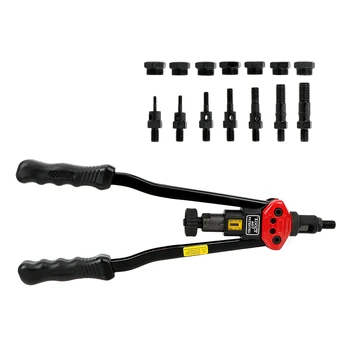 

NICEYARD Rivet Nut Gun Manual Riveter Gun Durable Manual Mandrels M3 M4 M5 M6 M8 M10 M12 Heavy Nut Tool