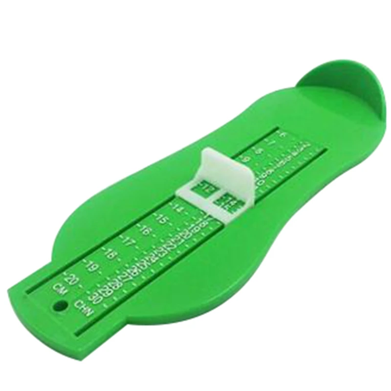 BB7228GR Детская линейка для ног, детское измерительное устройство для длины стопы, детская обувь, калькулятор для детей, детская обувь, фитинги, измерительные инструменты - Цвет: BB7228GR