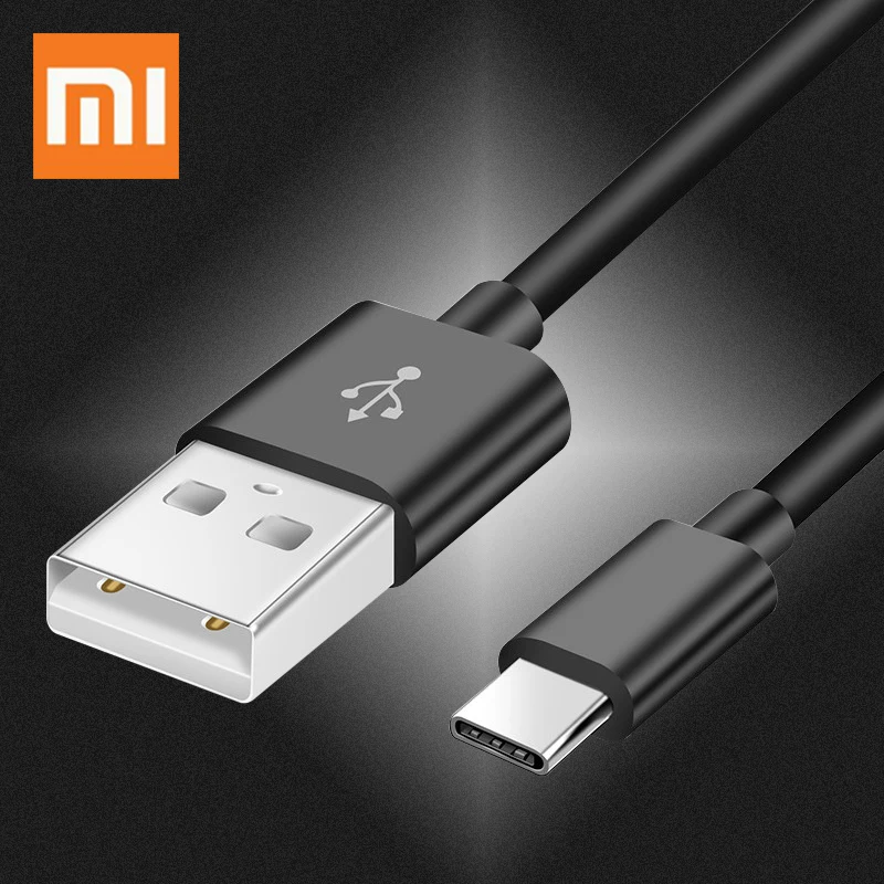 Оригинальный кабель Xiaomi USB Type-C для быстрой передачи данных 2 А белый быстрая