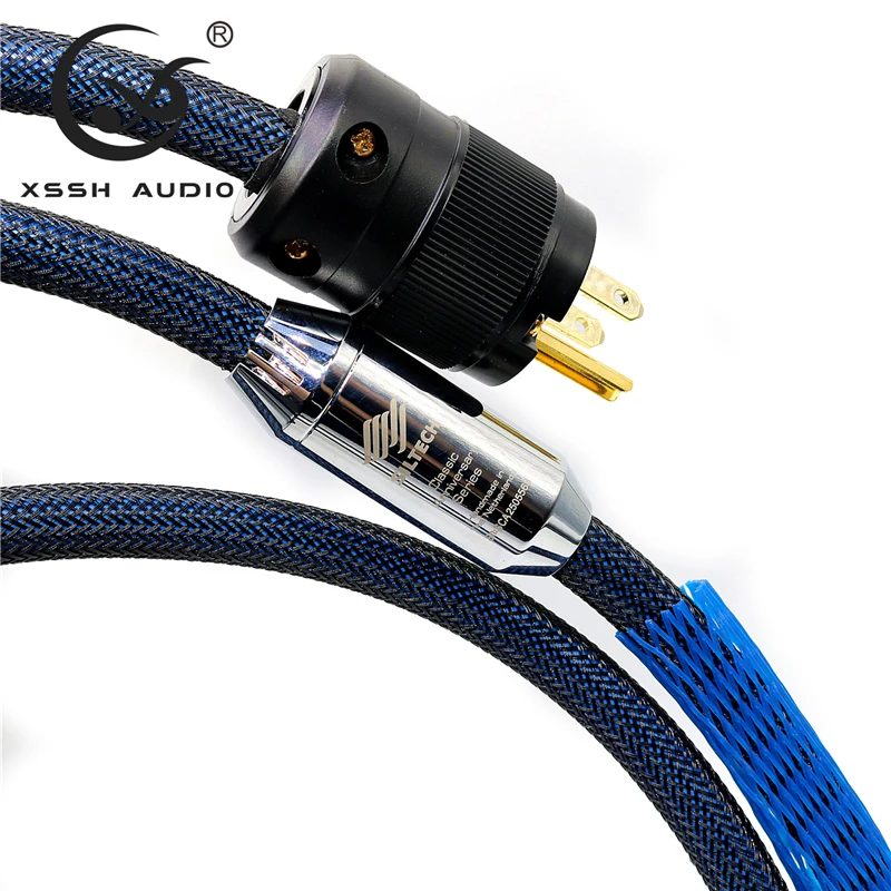 1,5 м 2 м XSSH аудио HIFI SILTECH G7 25th anniversary SPX-800 US IEC AC Шнур питания провод для HiFi DVD усилитель cd-плеера