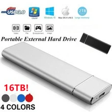 SSD Mobile Solid State Drive 16TB 1TB Storage Device Hard Drive Computer Portable USB 3.0 Mobile Hard Drives Solid State Disk