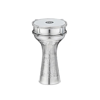 

He-112 aluminum darbuka drum 6 1/2x12 3/4 ", aluminum, chasing, Meinl