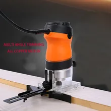 Обрезной станок деревообрабатывающий Электрический инструмент Многофункциональный алюминиевый пластиковый досок долбежный электромеханический фрезерный станок