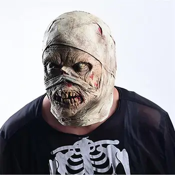 

Cosplay Party Supplies Mummy Latex Mask Party Costume Masquerade Carnival Cosplay Props