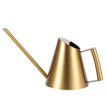 

400ml Stainless Steel Watering Pot Gardening Potted Small Watering Can Use Handle Perfect For Watering Flower Plants Shower