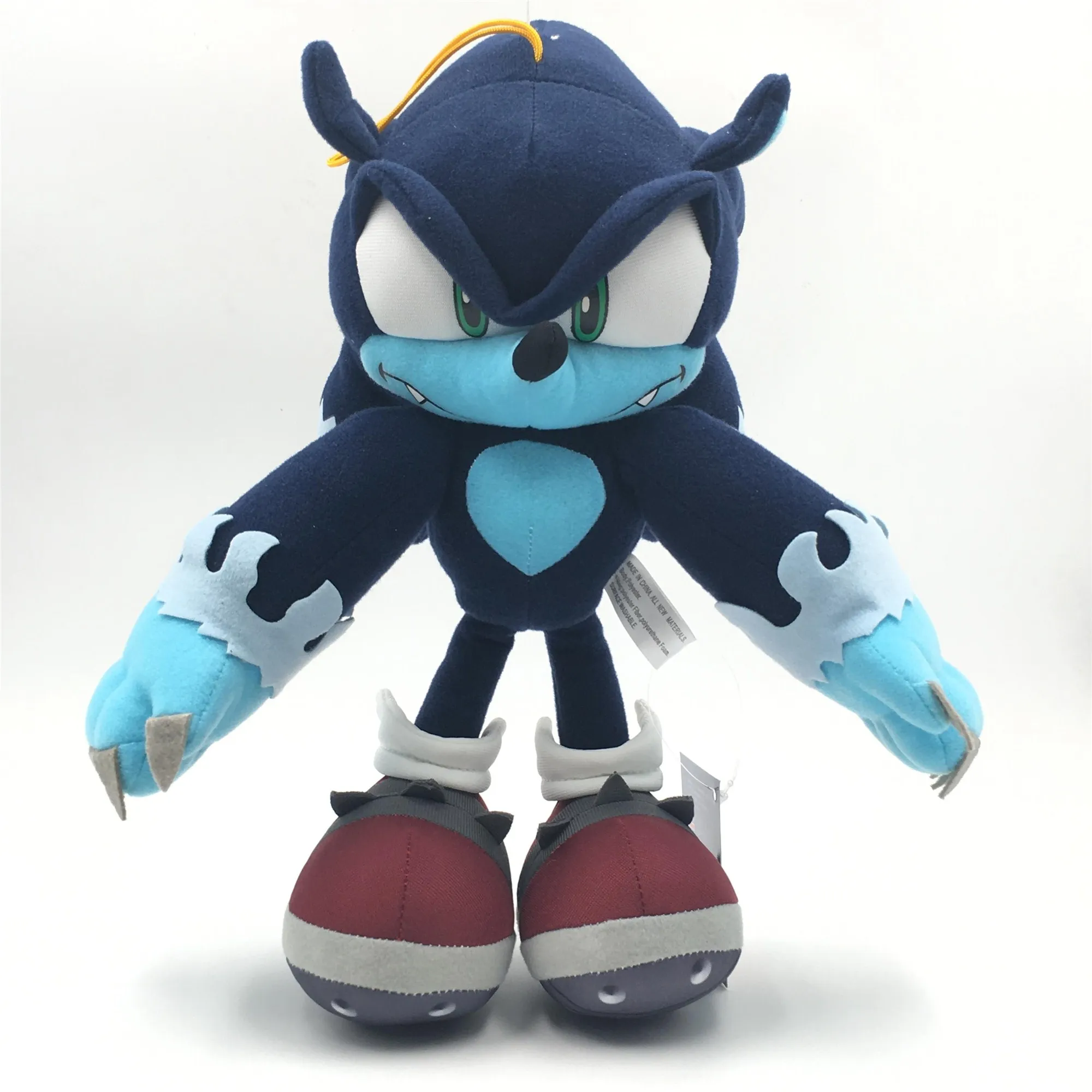 30 см Sonic зубная щётка Werehog плюшевые игрушки и куклы из мультфильма цвет: черный