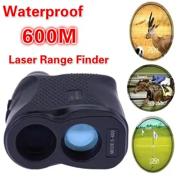 

Magnification Laser Range Finder 600m Rangefinder Hunting Telescope Rangefinder Golf Rangefinder Laser Archery Electric I6H0