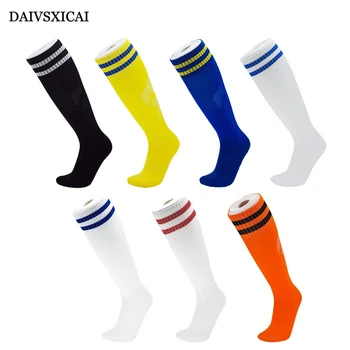 

1Pairs/Lot=2pieces Long Tube Over The Knee Men's Socks Fashion Two Bars Striped Man Sports Socks Casual Male Long Socks