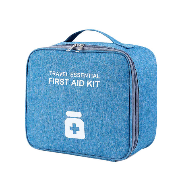 Layered Medicine Box Large-Capacity Home Portable Waterproof Fabric Medicine Cabinet Storage Box First Aid Kit