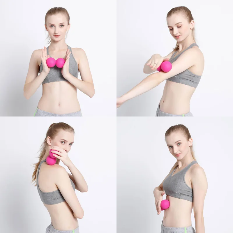 2 шт. массажер для точечного массажа ног|Мячи йоги| |