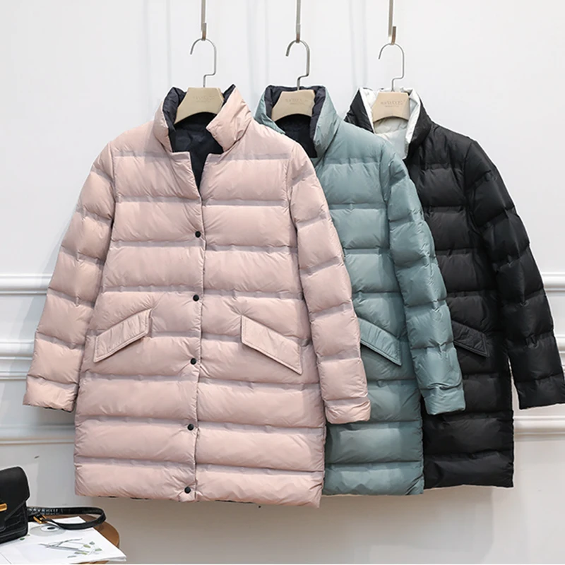 SEDUTMO Winter Oversize Duck Down Jackets Women 