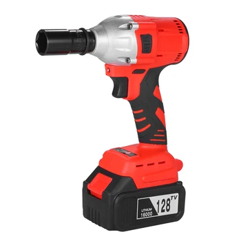 

Electric Brushless Wrench 21V Cordless Impact Wrench 1/2-inch Chuck Max Torque 280N.m With 2 Pcs Rechargeable Lithium Battery