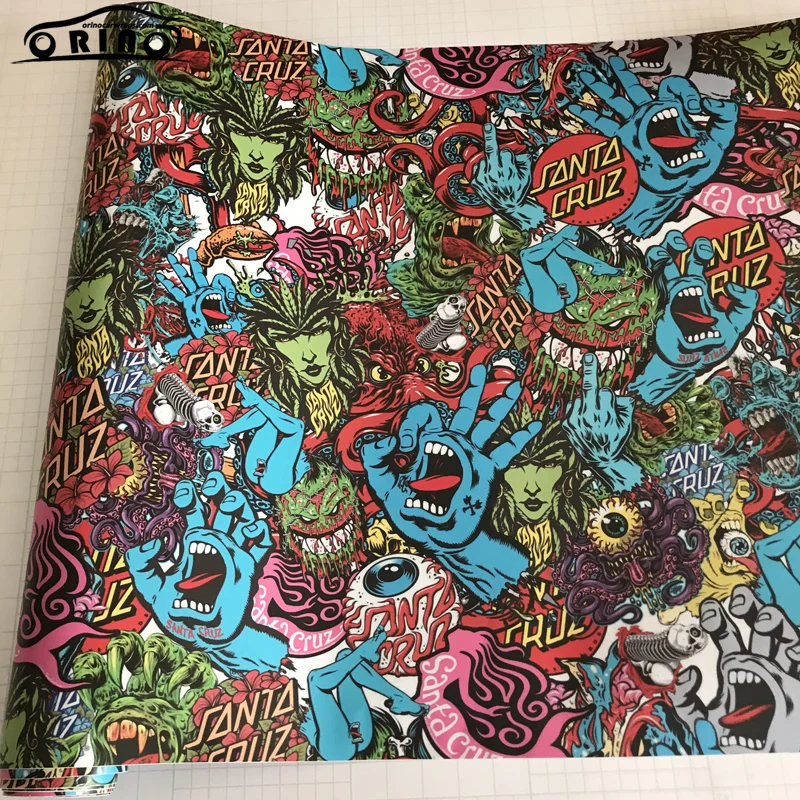 Sticker Bomb Vinyl Wrap-3