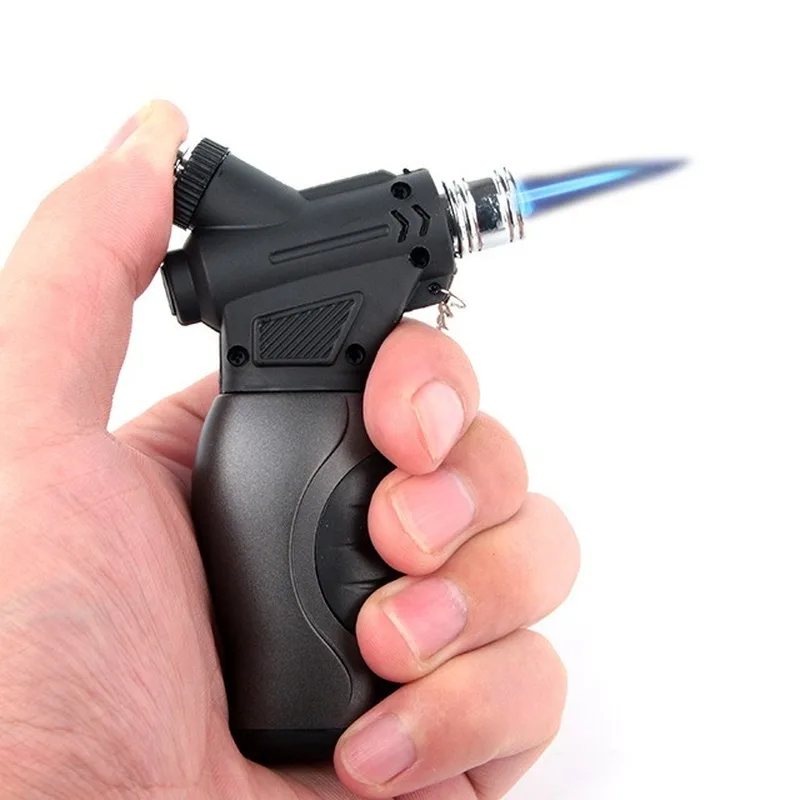

Torch Turbo Small Welding Spray Gun Straight Into The Blue Fmale Inflatable Metal Lighter Candle Cigarette Cigar Encendedor