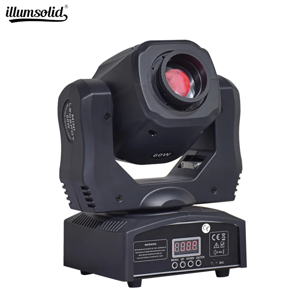 60w Led Spot Moving Head Light Led 60w Stage Light Led Mini Dmx Gobo Moving Head Spot Light Party Concert Dj Equipment