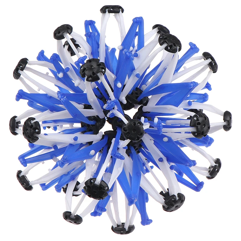 1pc Novelty Expandable Breathing Ball Toy Sphere Stress Reliever Fidget Toys Throwing Ball Stretching Shrinking Ball 