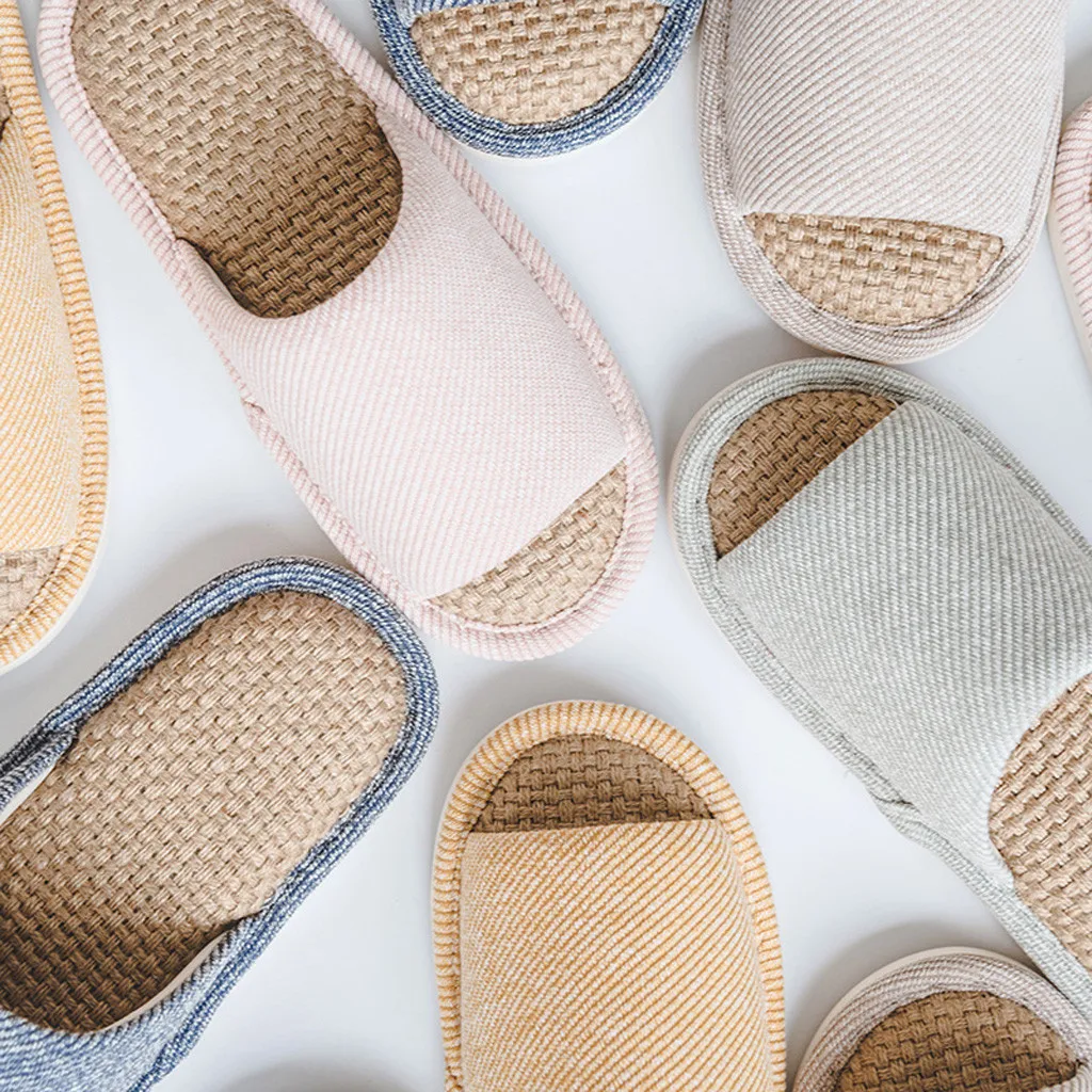 Women Men Slippers Fashion Casual Couples Home Slippers Indoor Soft Floor Flat Shoes Bedroom Warm Shoes Pantuflas Mujer