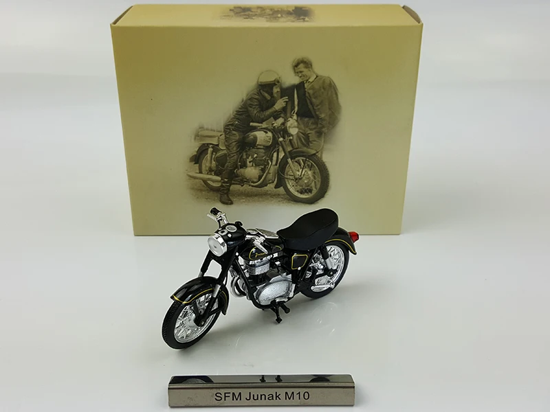 A tlas 1:24 SFM Junak M10 мотоцикл сплав игрушки для детей Детские модель подарок