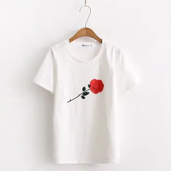 

Cotton T shirt Women Plus Size Short Sleeve Summer Tshirt Women T Shirt 2019