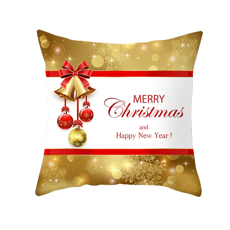 Рождественское украшение для дома олень Санта подушка в форме Санта-Клауса чехол рождественские украшения подарок Рождество Navidad натальный год - Цвет: 30