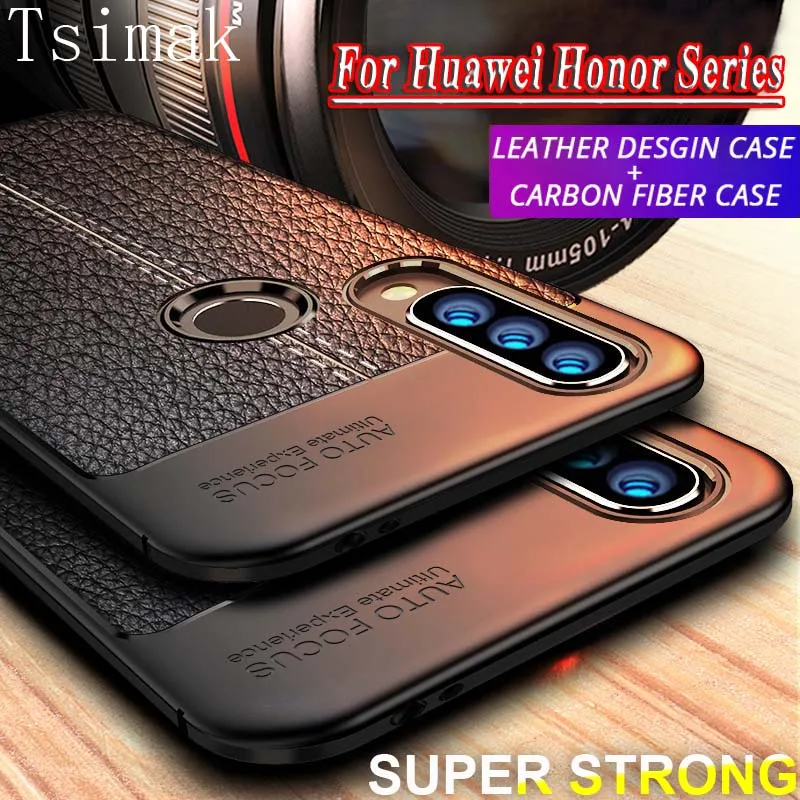 Силиконовый чехол для Huawei Honor 8 9 10 Lite 20 10i 20i 7X 7A 7C Pro 8A 8S 8X Max V10 V20 V30 Play 3 9X|armor case|case