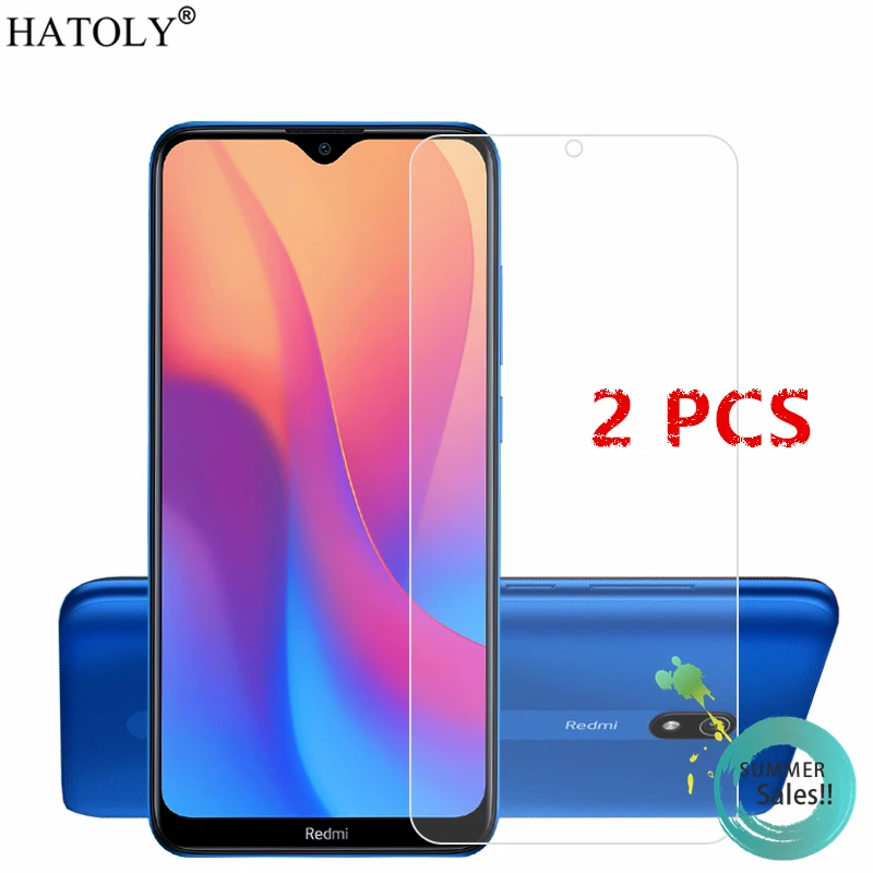 2 шт. для Xiaomi Redmi 8A стекло 8 Закаленное пленка 9H защита экрана телефона Защитное