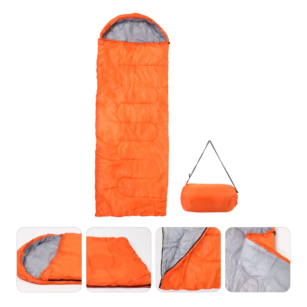 

Camping Sleeping Bag Creative Useful Practical Portable Durable Envelope Sleeping Bag Warm Sleeping Bag Travel Accessories Adult